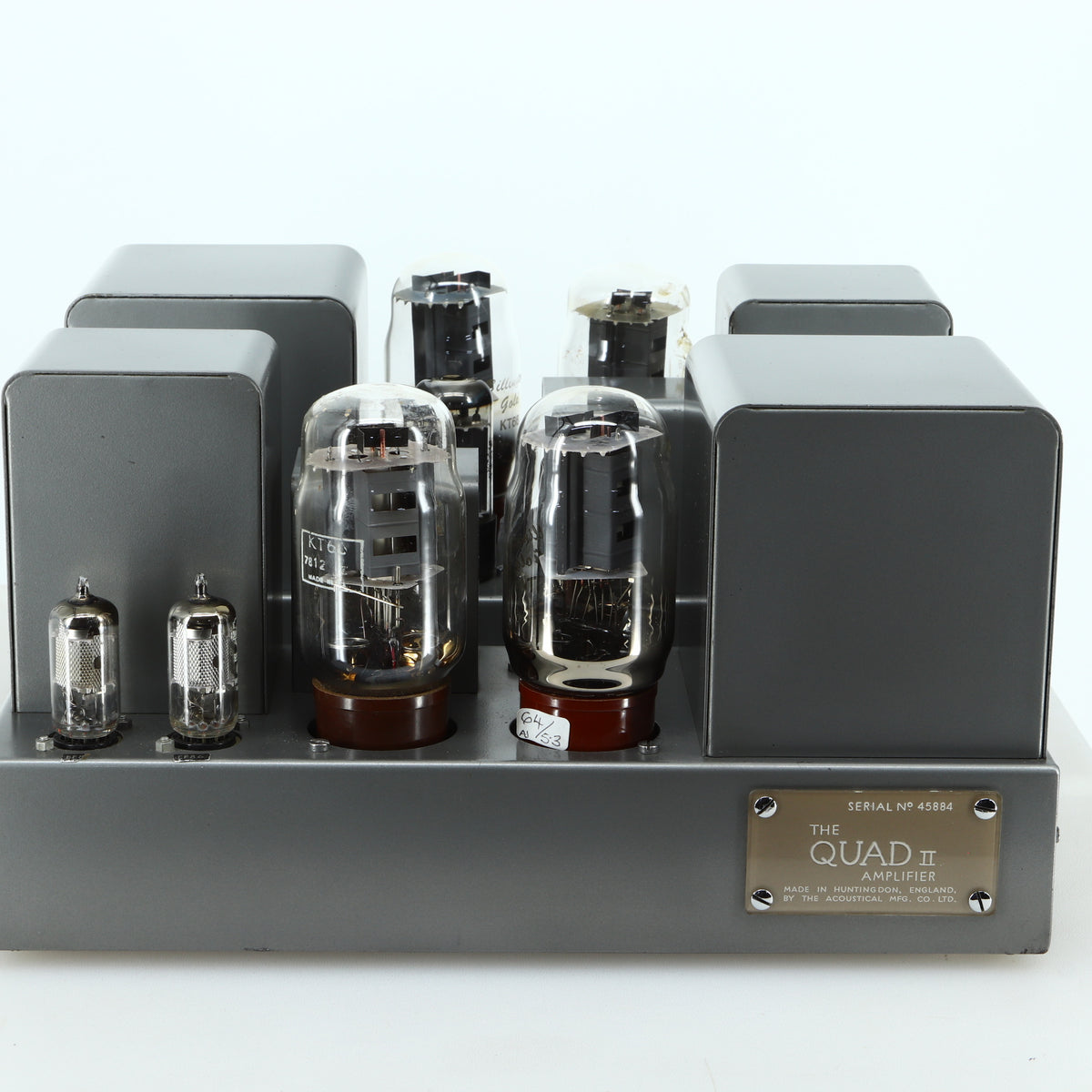 Quad II Monoblocks / QC II Monoblock Pre Amplifiers / FM Tuner Set ...