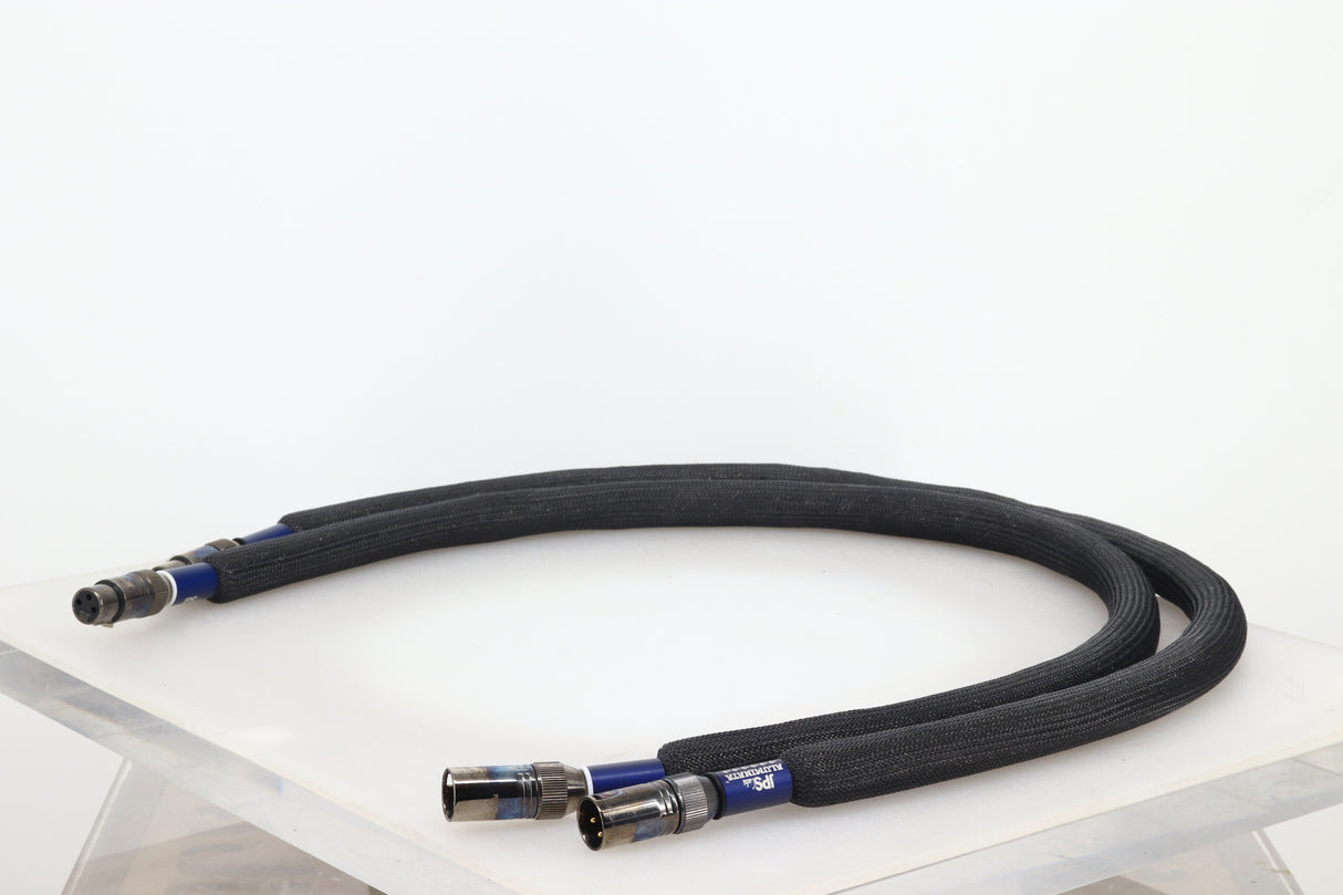JPS Labs Aluminata XLR-XLR Interconnect Cable 1.0m Pair
