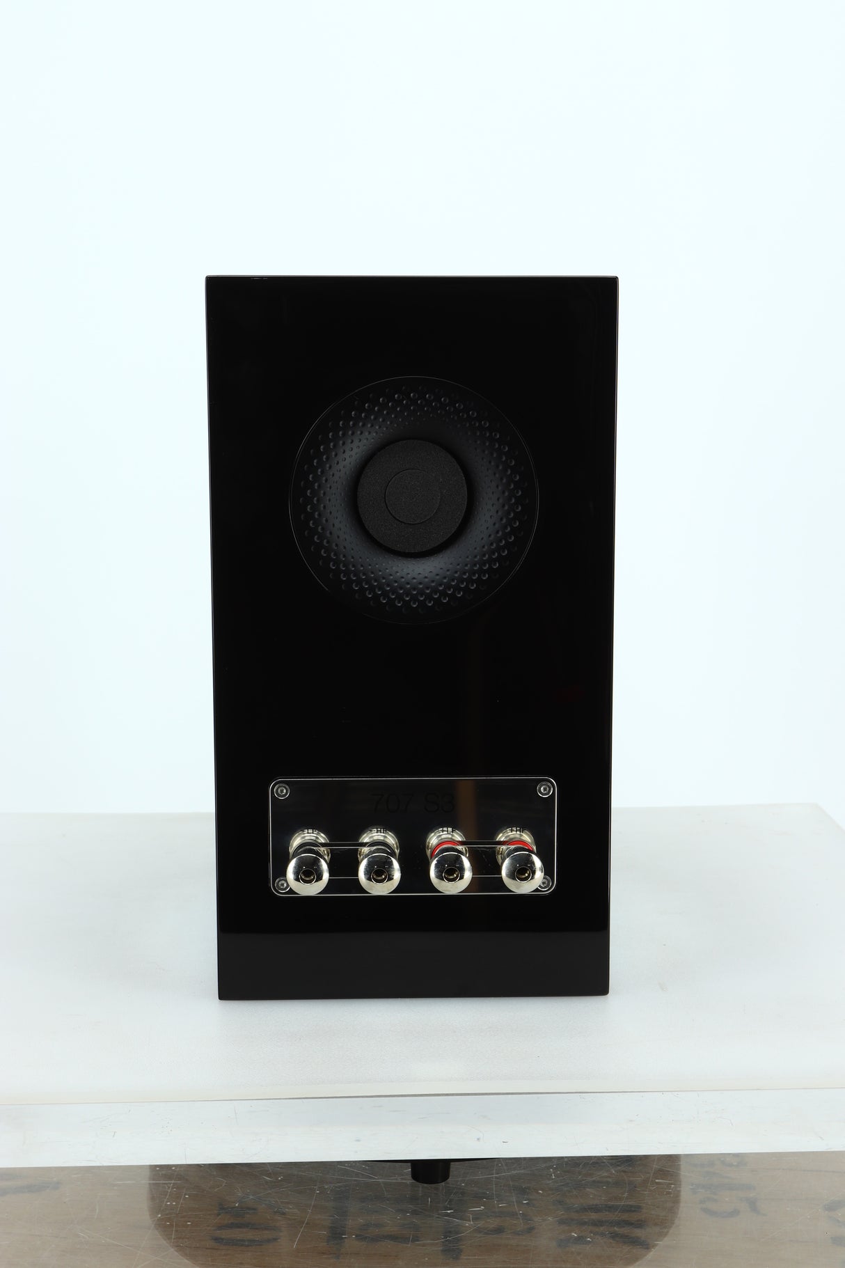 B&W 707 S3 Standmount Speakers - Gloss Black