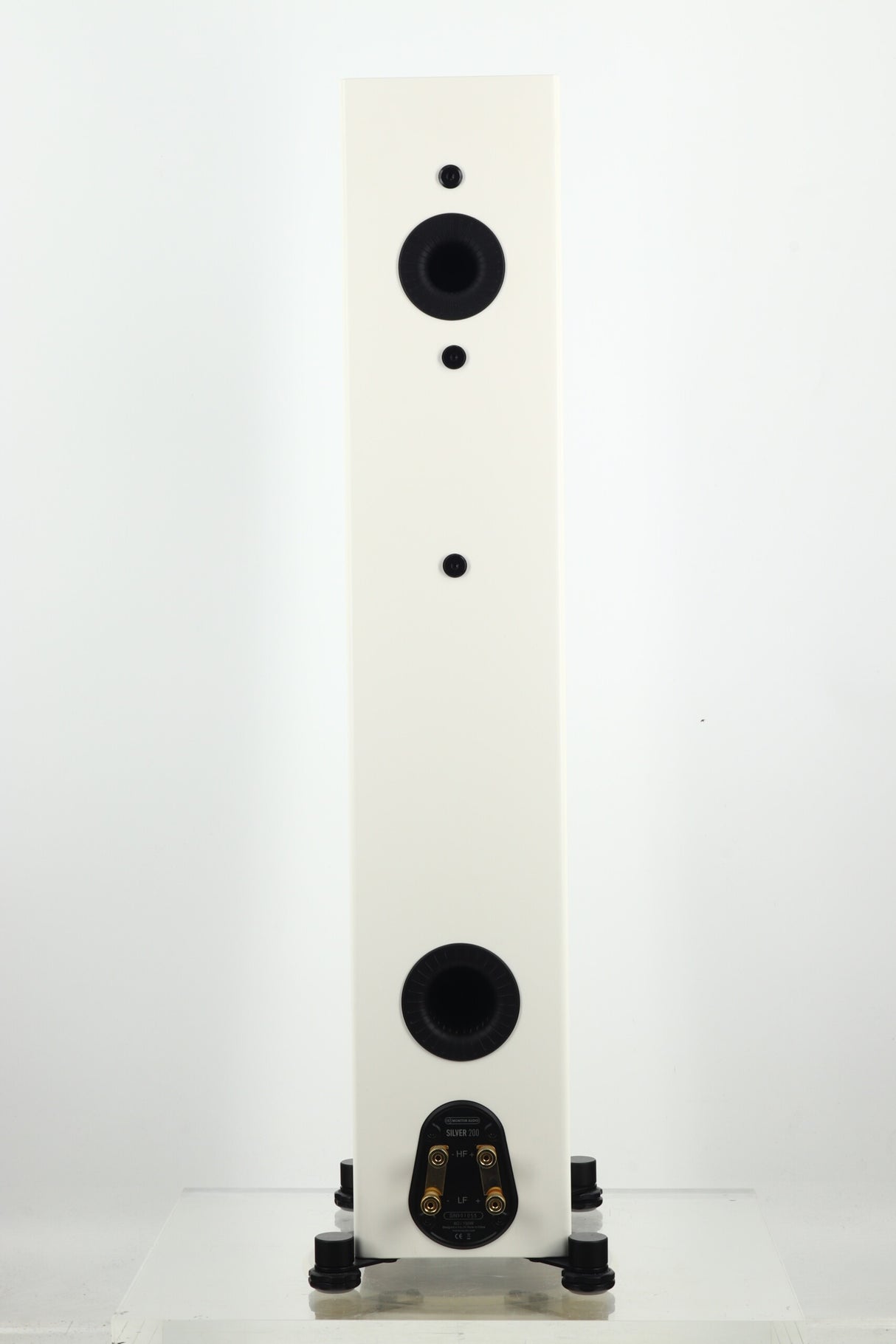Monitor Audio Silver 200 Floorstanding Speakers - Satin White