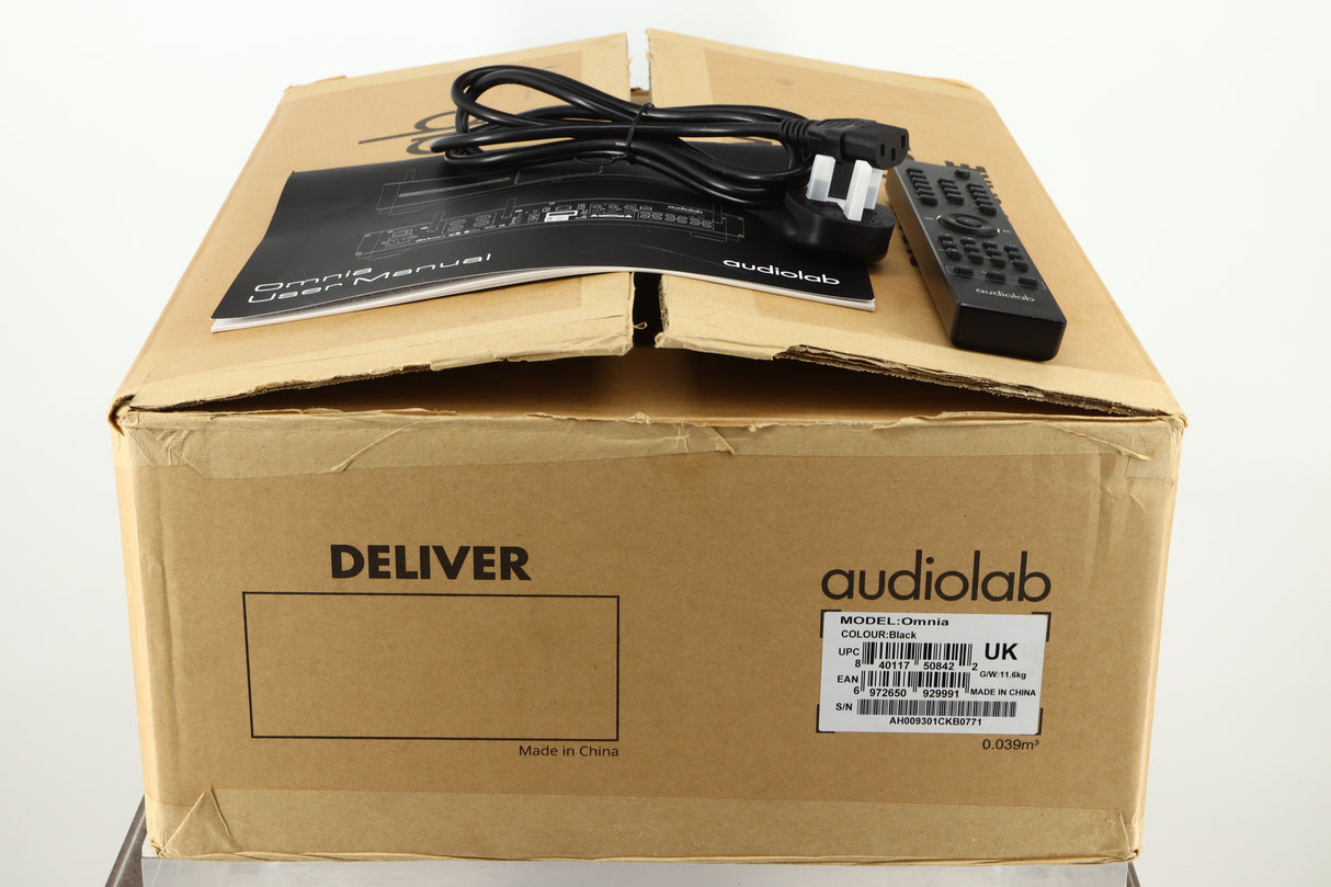 Audiolab Omnia Integrated System - Black