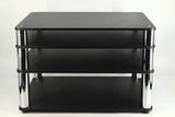 Custom Design Ultra Hifi 4 Rack Inc. Isolation Plinth - Black/Chrome