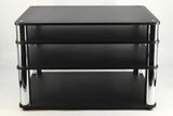 Custom Design Ultra Hifi 4 Rack Inc. Isolation Plinth - Black/Chrome
