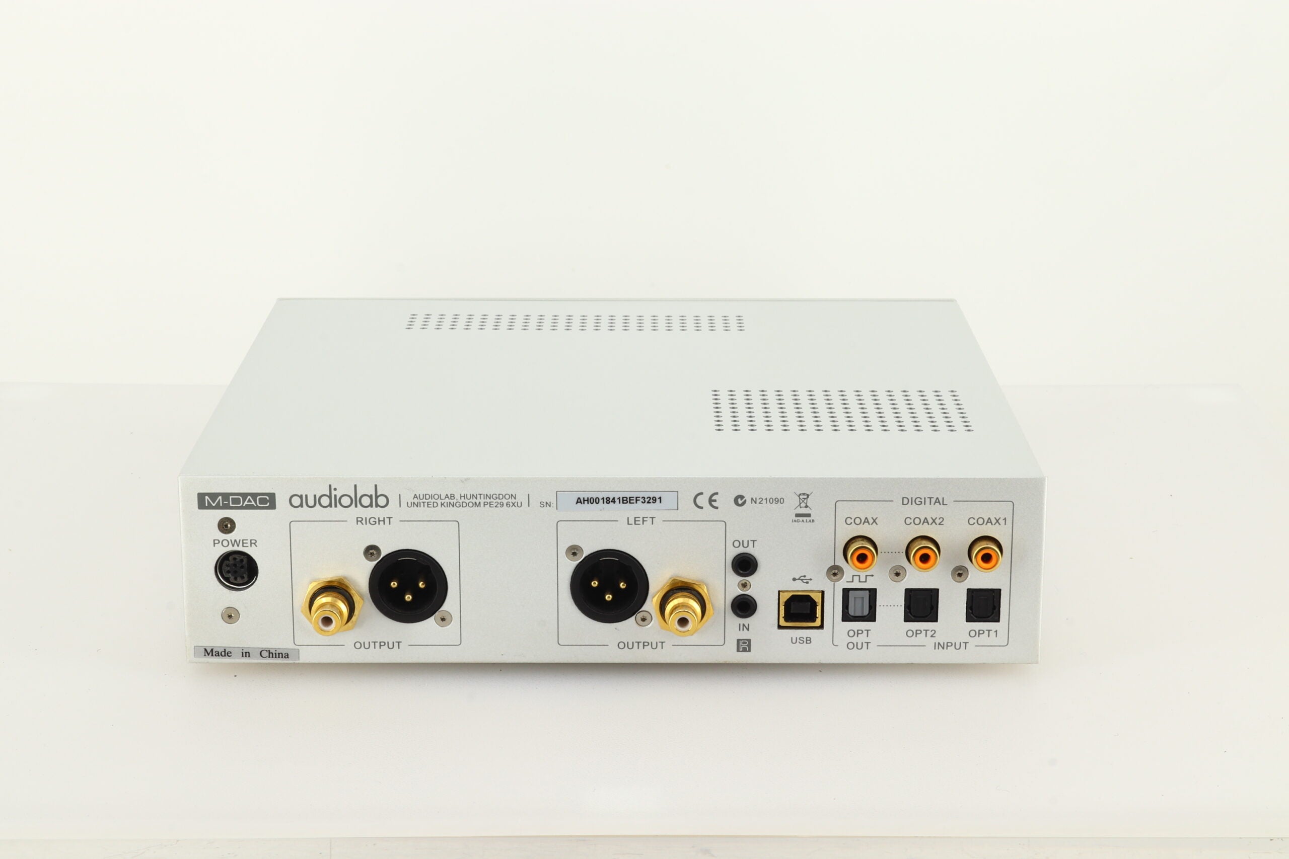 audiolab M-DAC シルバー Audiolab M-DAC Digital to Analogue Converter - Silver