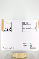 ATC SCM11 Standmount Speakers - Black Ash