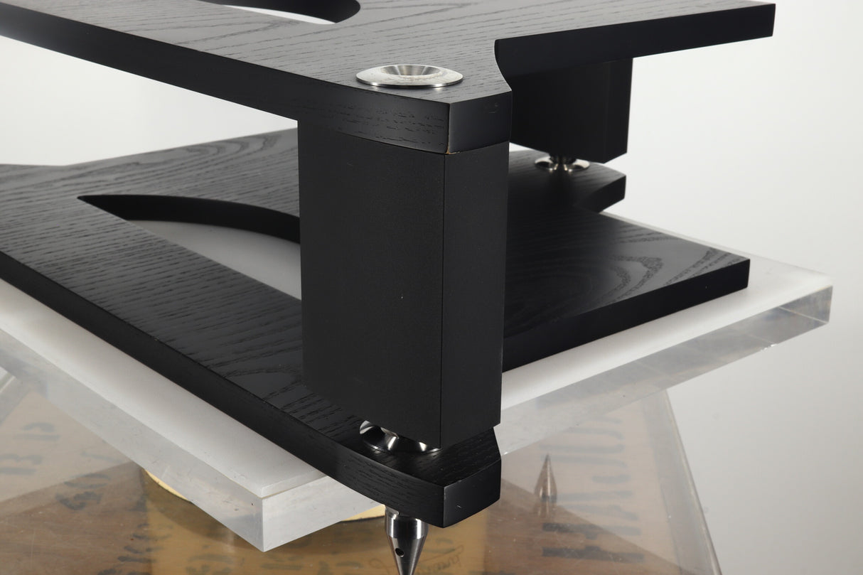 Naim FraimLite Base + Single Level Hifi Rack - Black