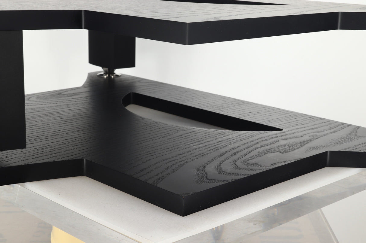 Naim FraimLite Base + Single Level Hifi Rack - Black