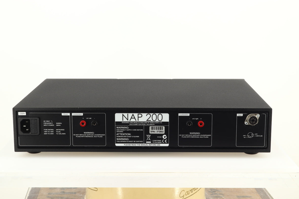 Naim NAP 200 Power Amplifier (2009)