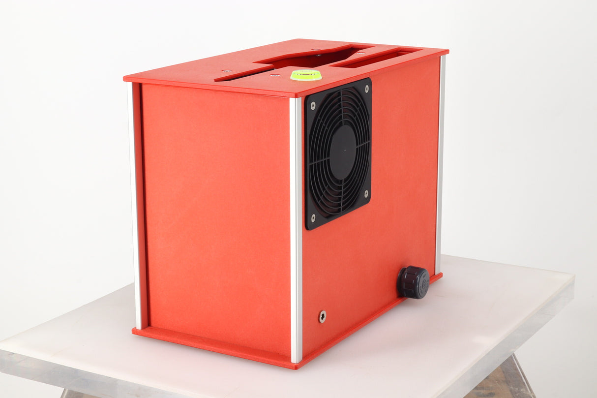 Audiodesk Systeme Glass Vinyl Cleaner Pro Record Cleaning Machine - Red
