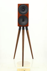 Buchardt S400 Standmount Speakers - Smoked Oak / Stands - Dark Oak