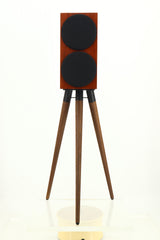 Buchardt S400 Standmount Speakers - Smoked Oak / Stands - Dark Oak