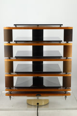 Naim Fraim Base + 4 Shelves HiFi Rack - Cherry