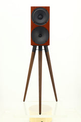 Buchardt S400 Standmount Speakers - Smoked Oak / Stands - Dark Oak