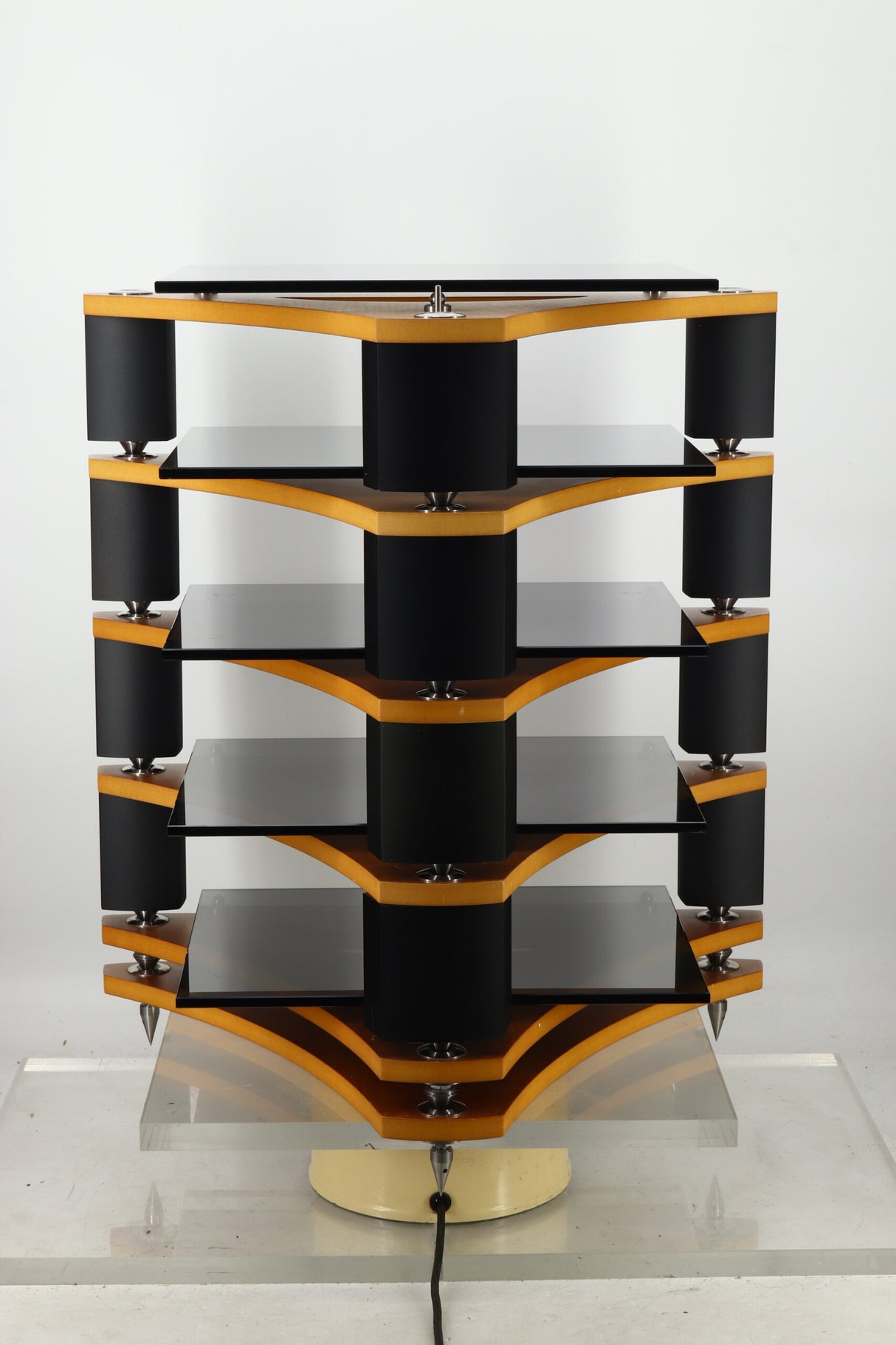 Naim Fraim Base + 4 Shelves HiFi Rack - Cherry
