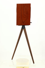 Buchardt S400 Standmount Speakers - Smoked Oak / Stands - Dark Oak