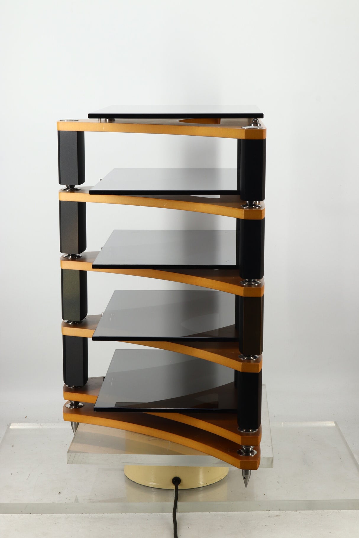 Naim Fraim Base + 4 Shelves HiFi Rack - Cherry