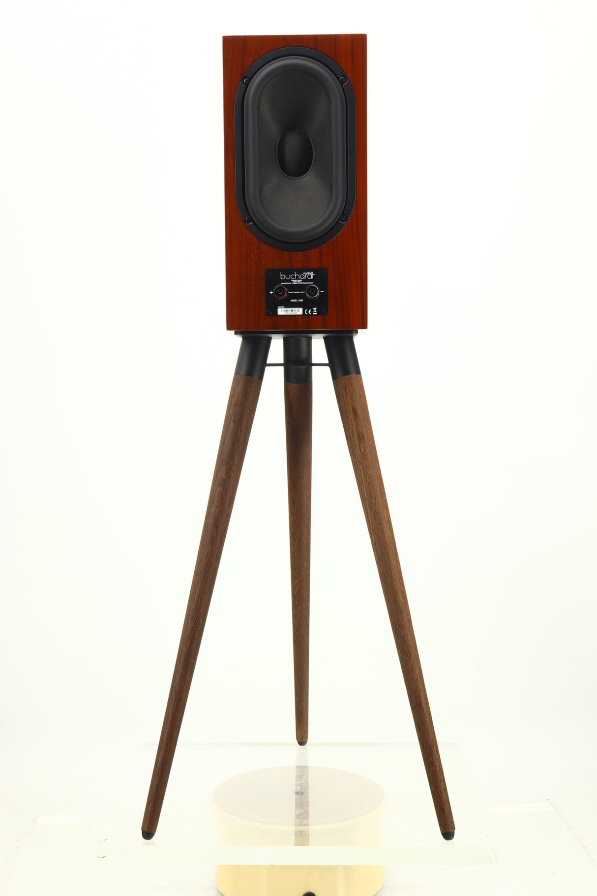 Buchardt S400 Standmount Speakers - Smoked Oak / Stands - Dark Oak