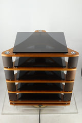 Naim Fraim Base + 4 Shelves HiFi Rack - Cherry