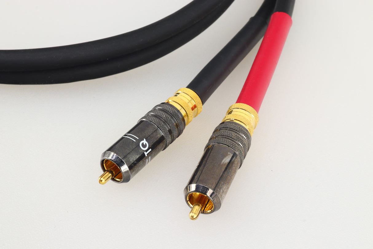 Tellurium Q Black Interconnect Cables 1.0m Pair