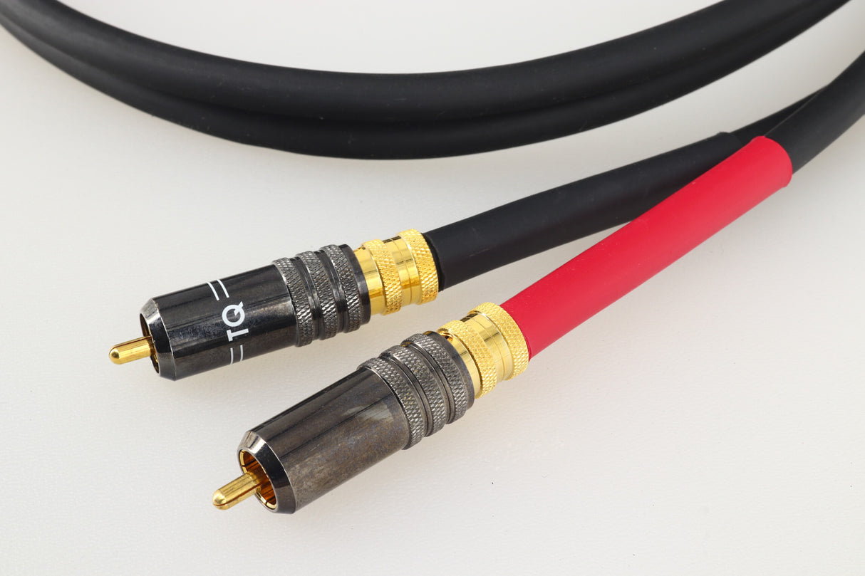 Tellurium Q Black Interconnect Cables 1.0m Pair