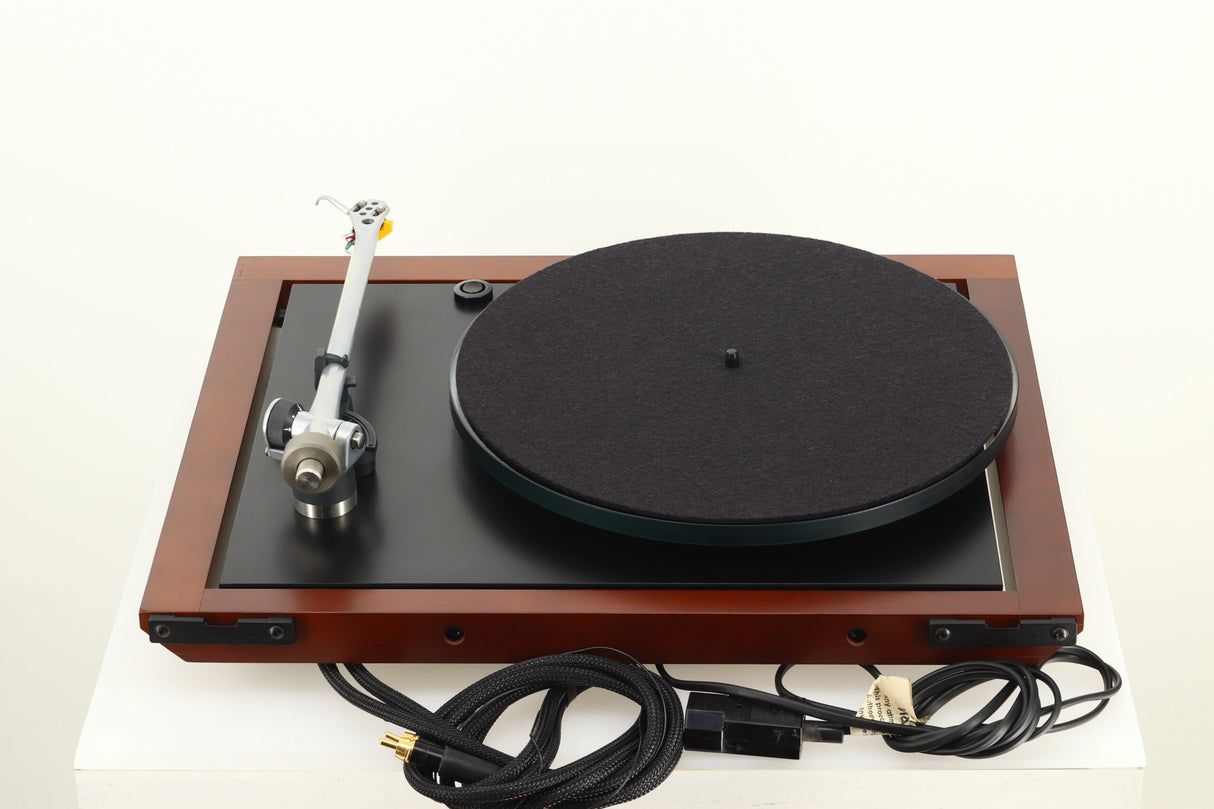 Rega Planar 25 Turntable - Cherry / Heed Orbit Power Supply / Linn K-9 Cartridge