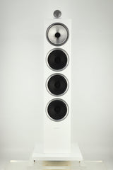 B&W 702 S2 Floorstanding Speakers - White
