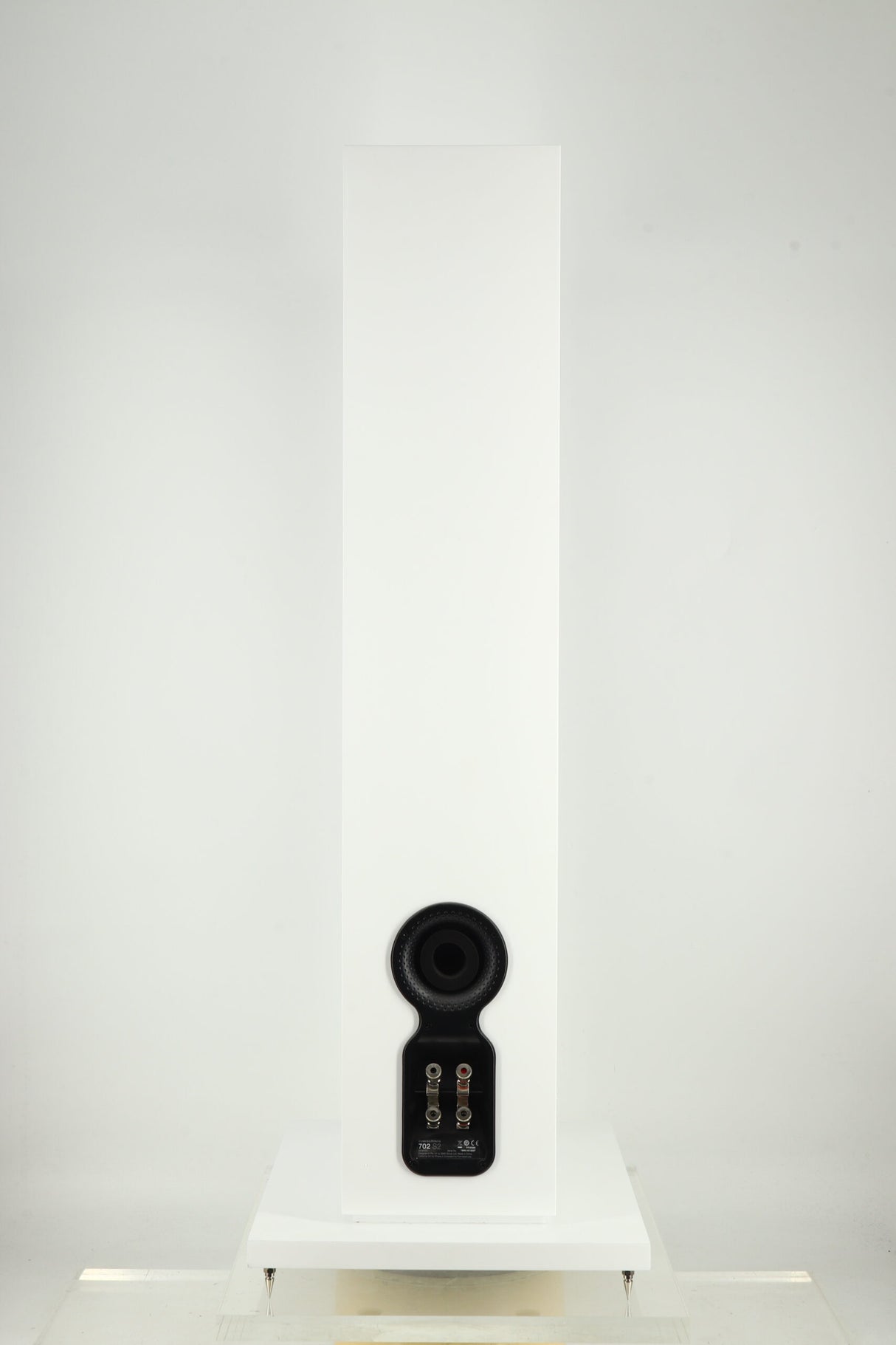 B&W 702 S2 Floorstanding Speakers - White