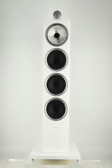 B&W 702 S2 Floorstanding Speakers - White