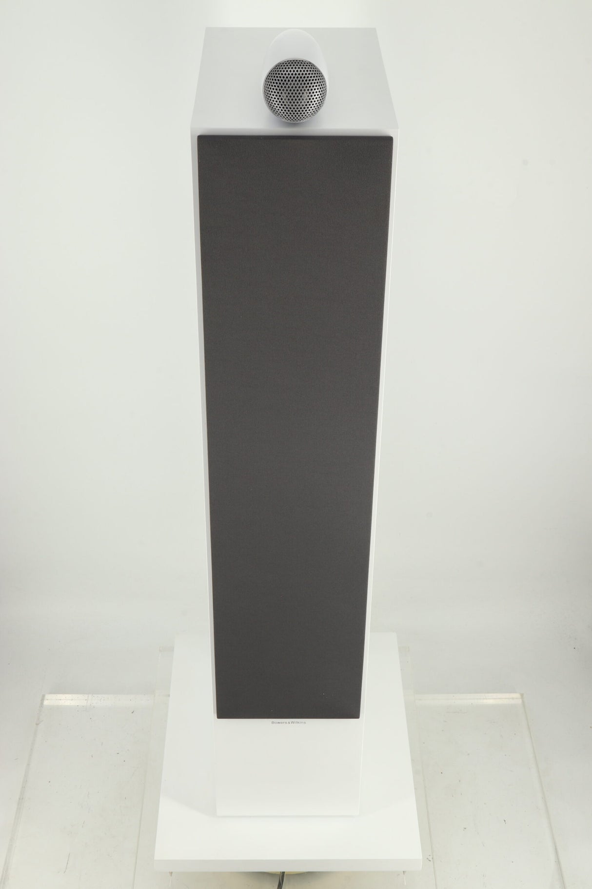 B&W 702 S2 Floorstanding Speakers - White