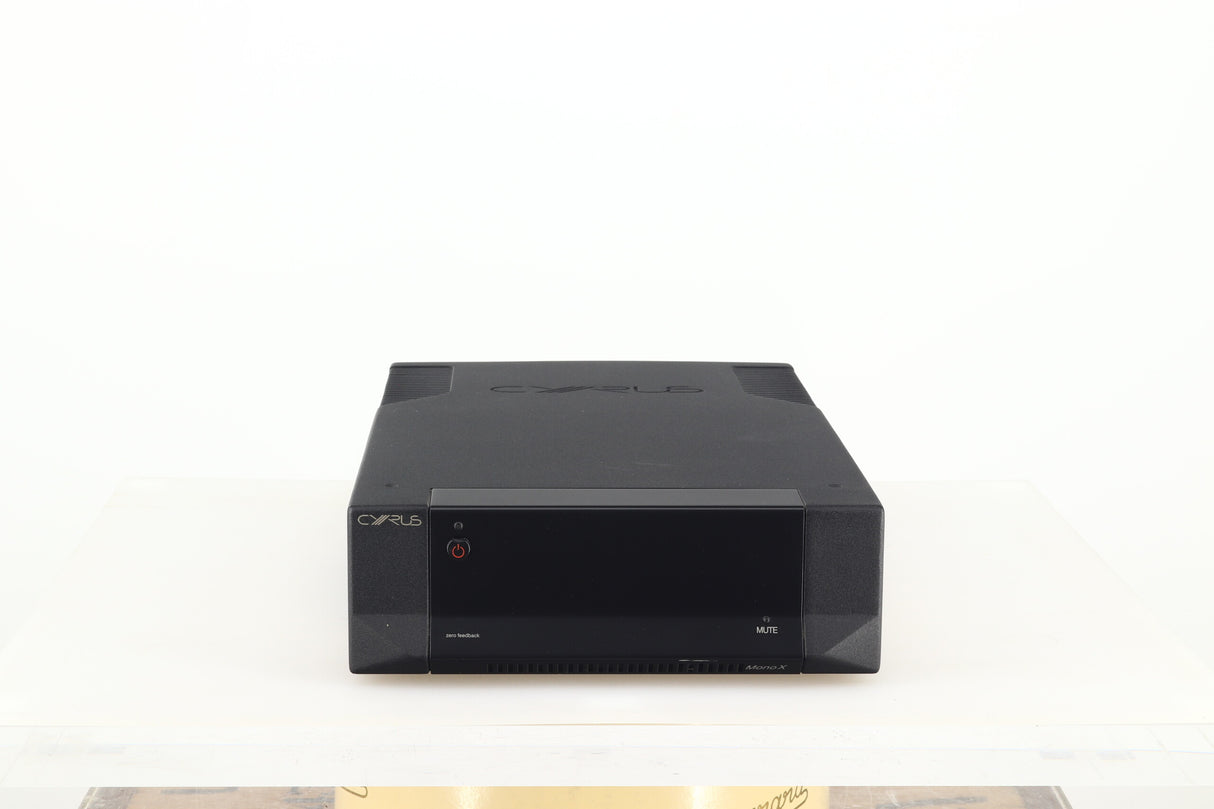 Cyrus Mono X Monoblock Power Amplifiers - Brushed Black