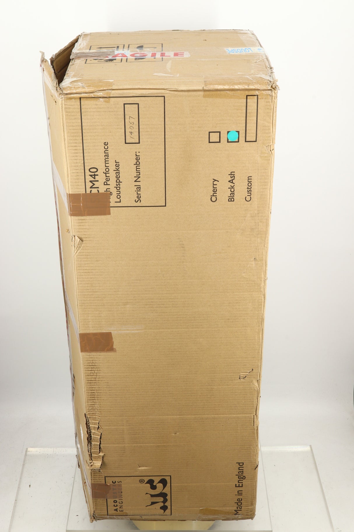 ATC SCM40 Floorstanding Speakers - Black Ash