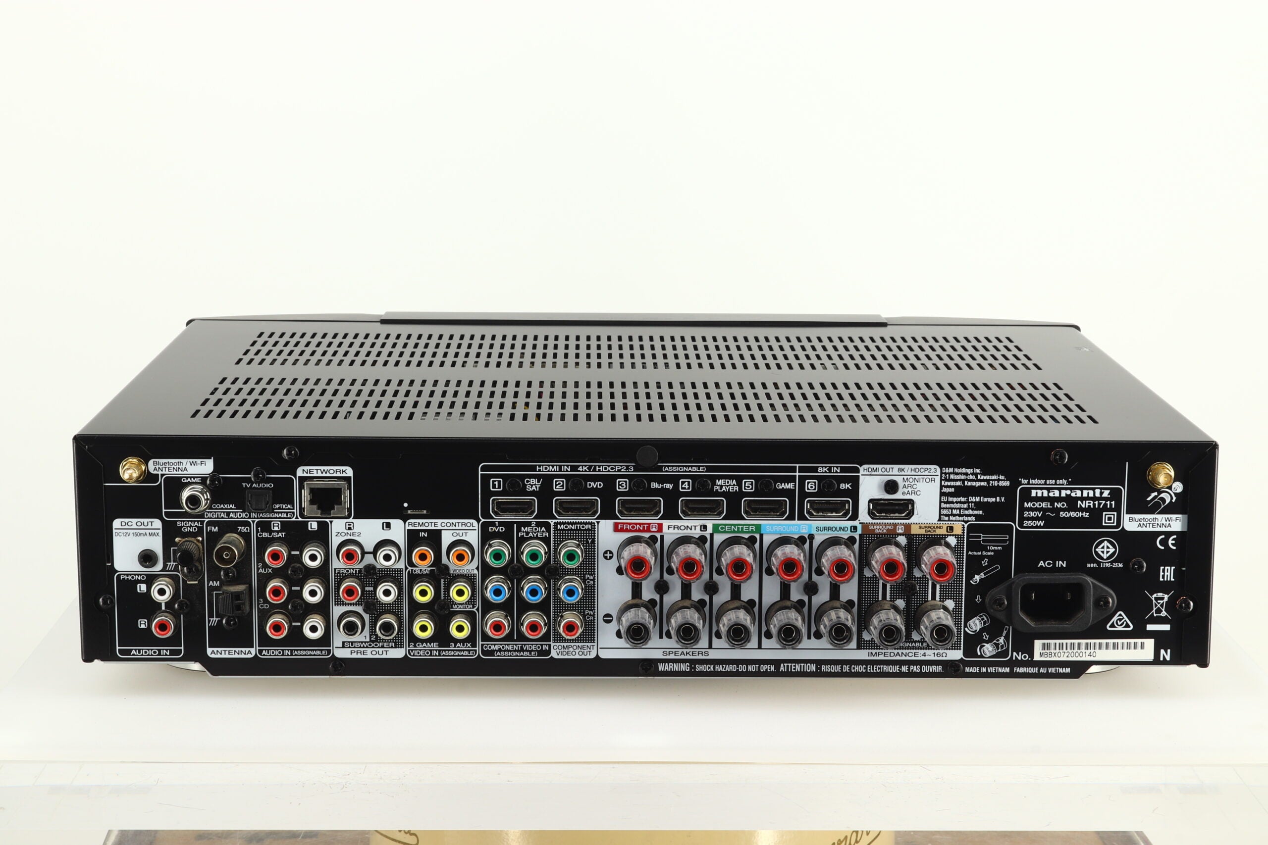 Marantz NR1711 AV Receiver - Black – 2ndhandhifi.co.uk