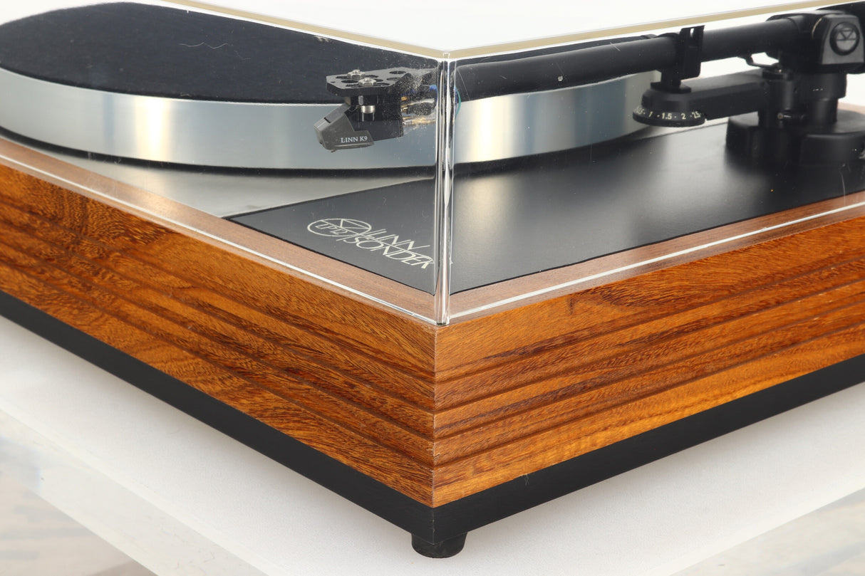 Linn LP12 Turntable - Afromosia / Valhalla Power Supply / Akito Tonearm / K9 Cartridge