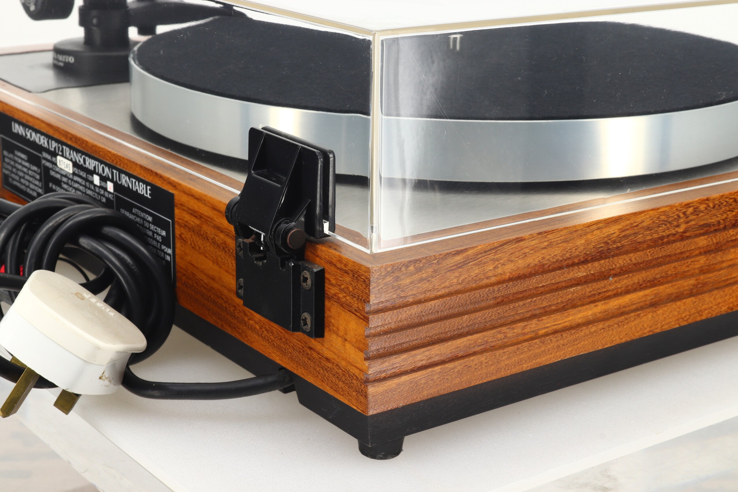 Linn LP12 Turntable - Afromosia / Valhalla Power Supply / Akito