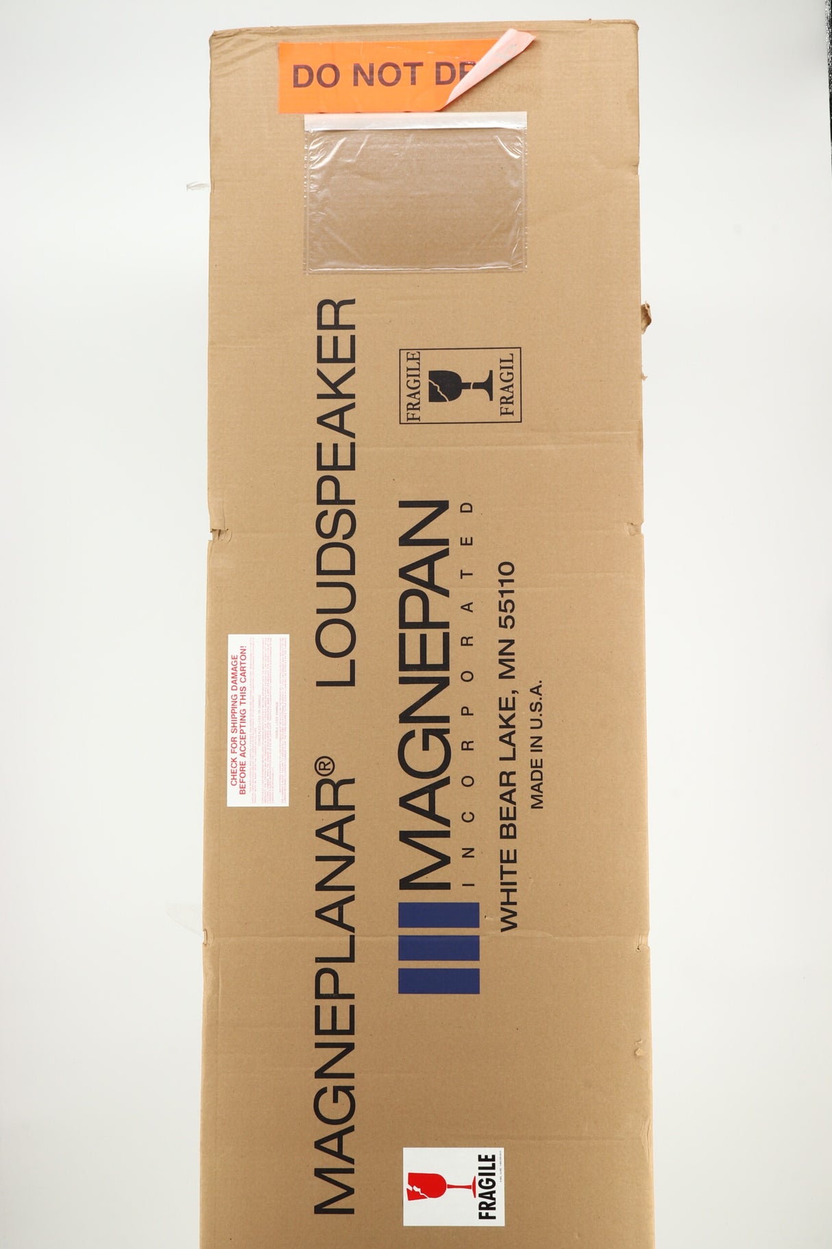 Magneplanar MG.7 Floorstanding Speakers - Cherry/Off-White