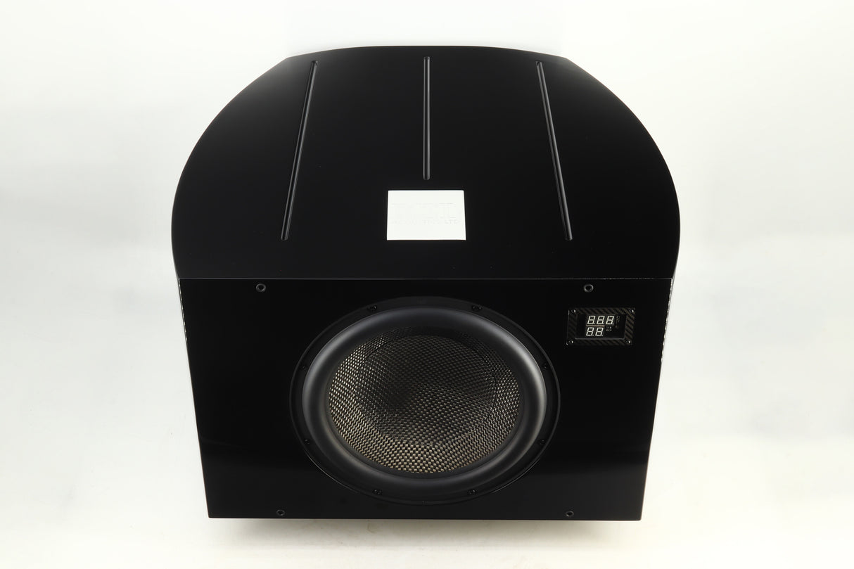 REL Acoustics No. 25 Subwoofer - Gloss Black & Longbow Wireless Transmitter