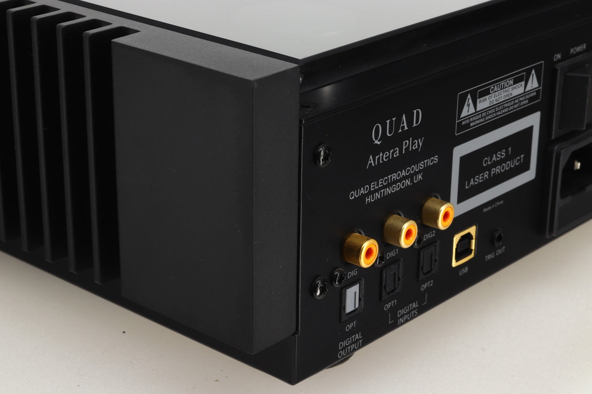 Quad Artera Play CD Player/Pre Amplifier - Black