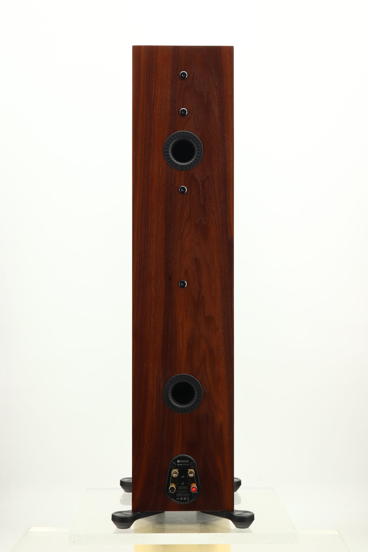 Monitor Audio Silver 500 7G Floorstanding Speakers - Natural Walnut