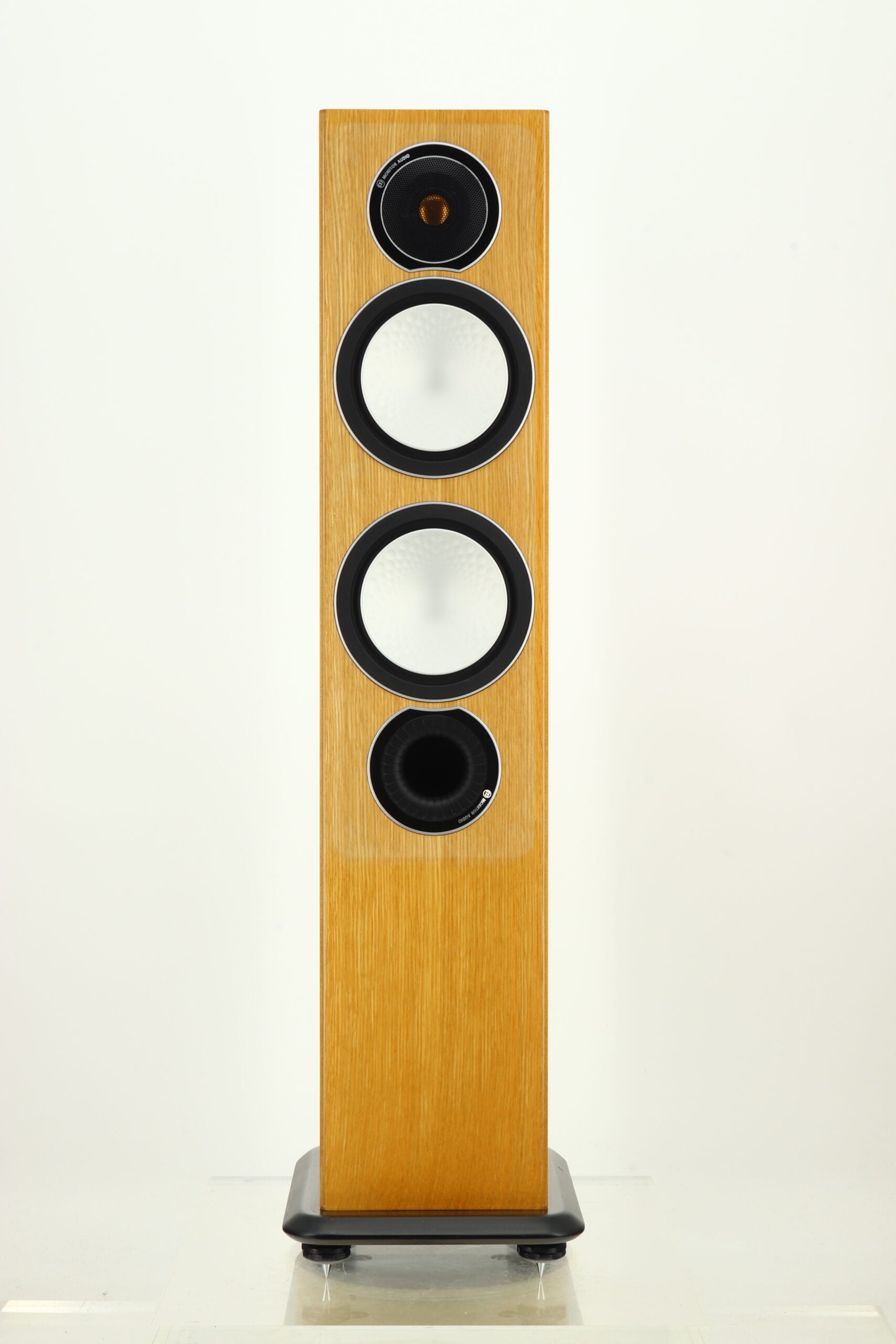 Monitor Audio Silver 6 Floorstanding Speakers - Natural Oak