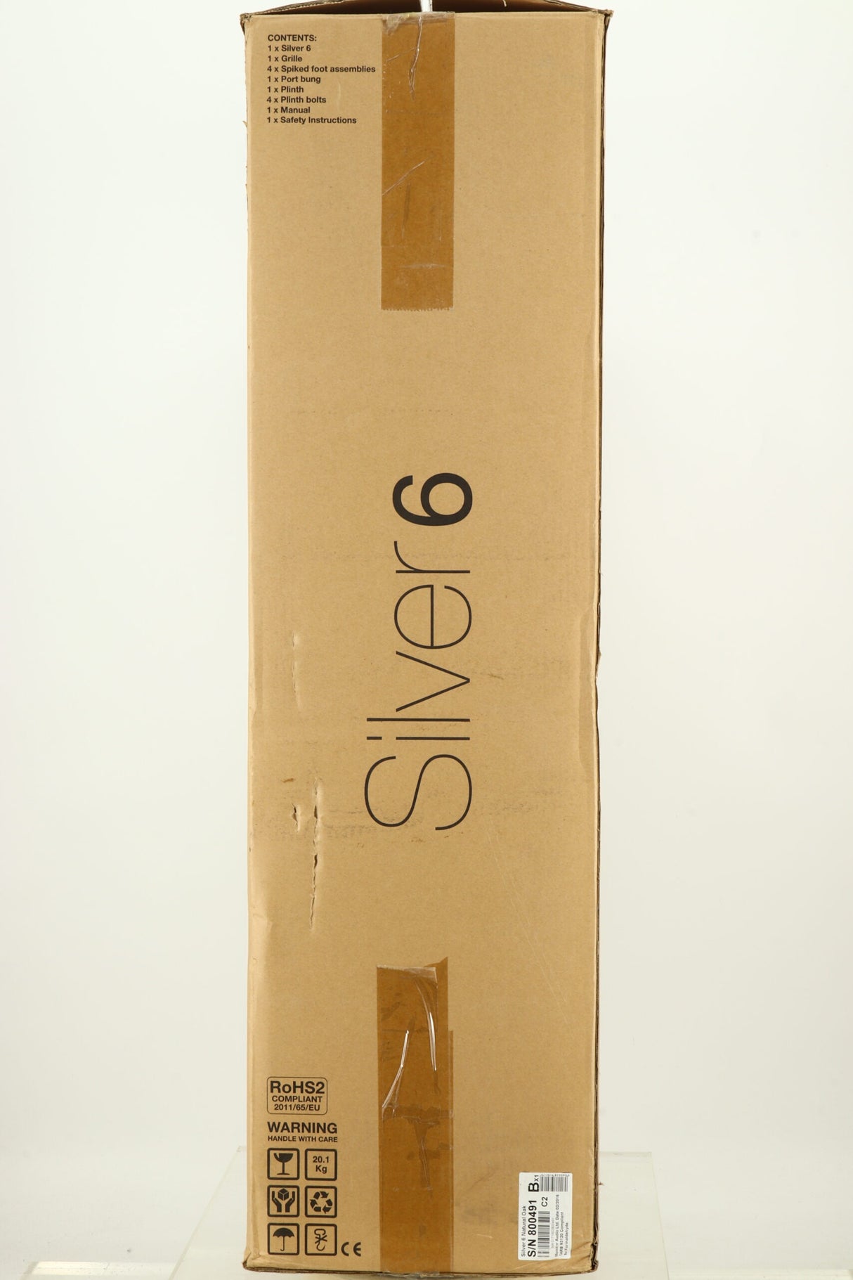Monitor Audio Silver 6 Floorstanding Speakers - Natural Oak