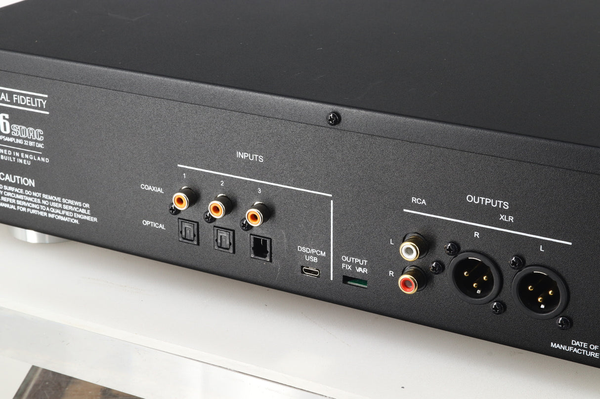 Musical Fidelity M6s DAC Digital Analogue Converter - Black