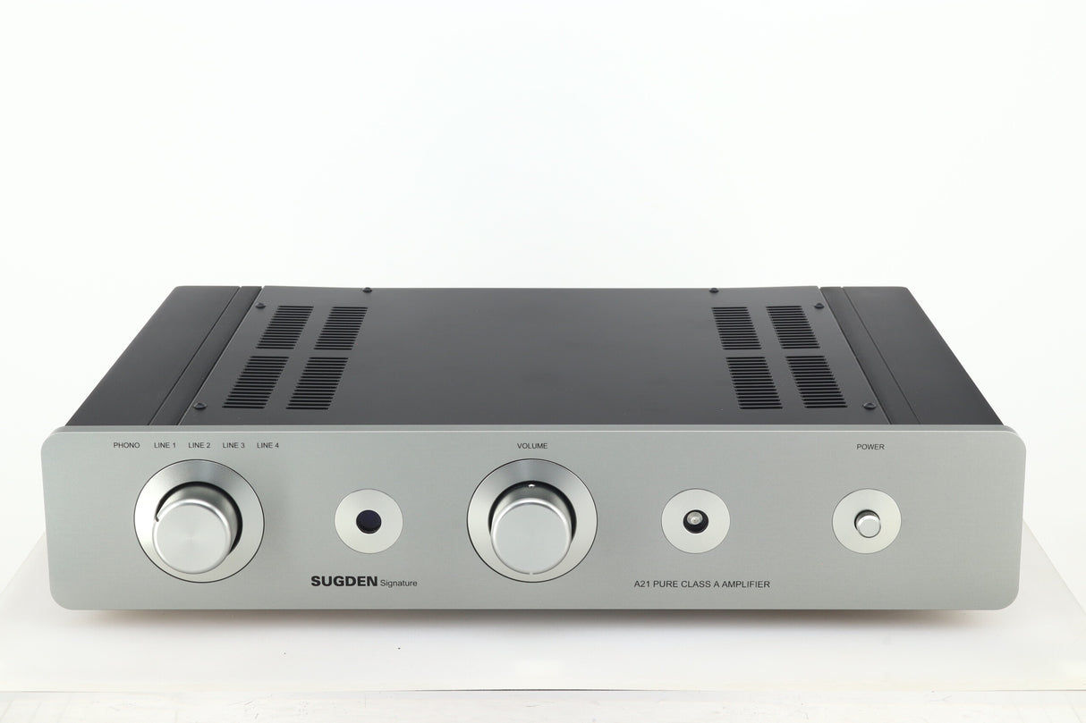 Sugden A21 Signature Integrated Amplifier (MC Stage Fitted) - Titanium