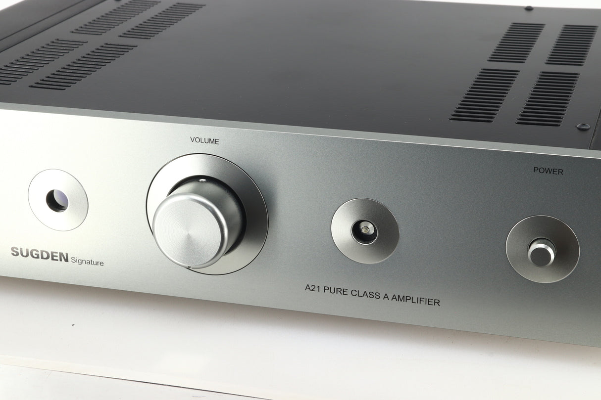Sugden A21 Signature Integrated Amplifier (MC Stage Fitted) - Titanium