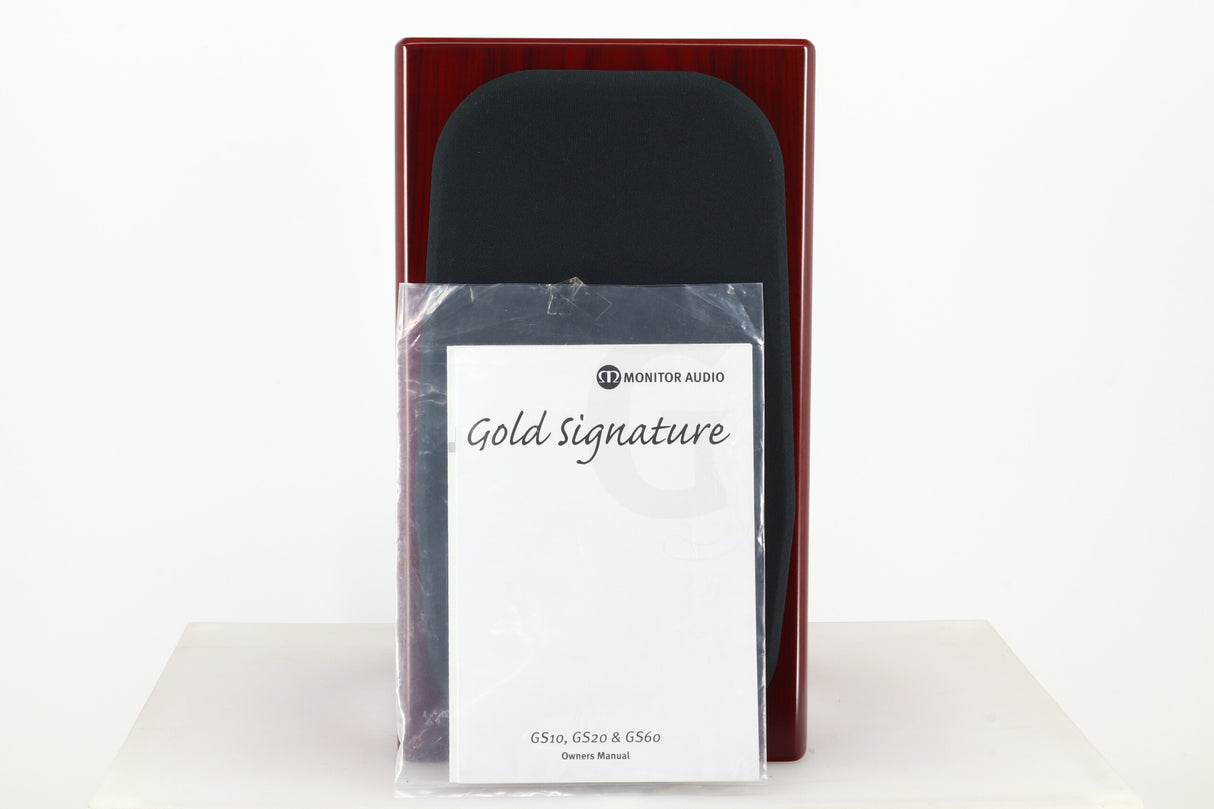 Monitor Audio Gold Signature GS10 Standmount Speakers - Rosewood