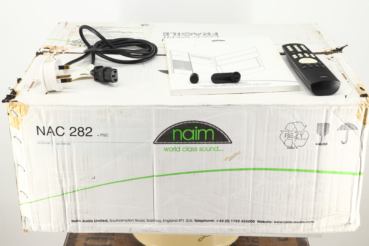 Naim NAC 282 Pre Amplifier / NAPSC Power Supply (2008)