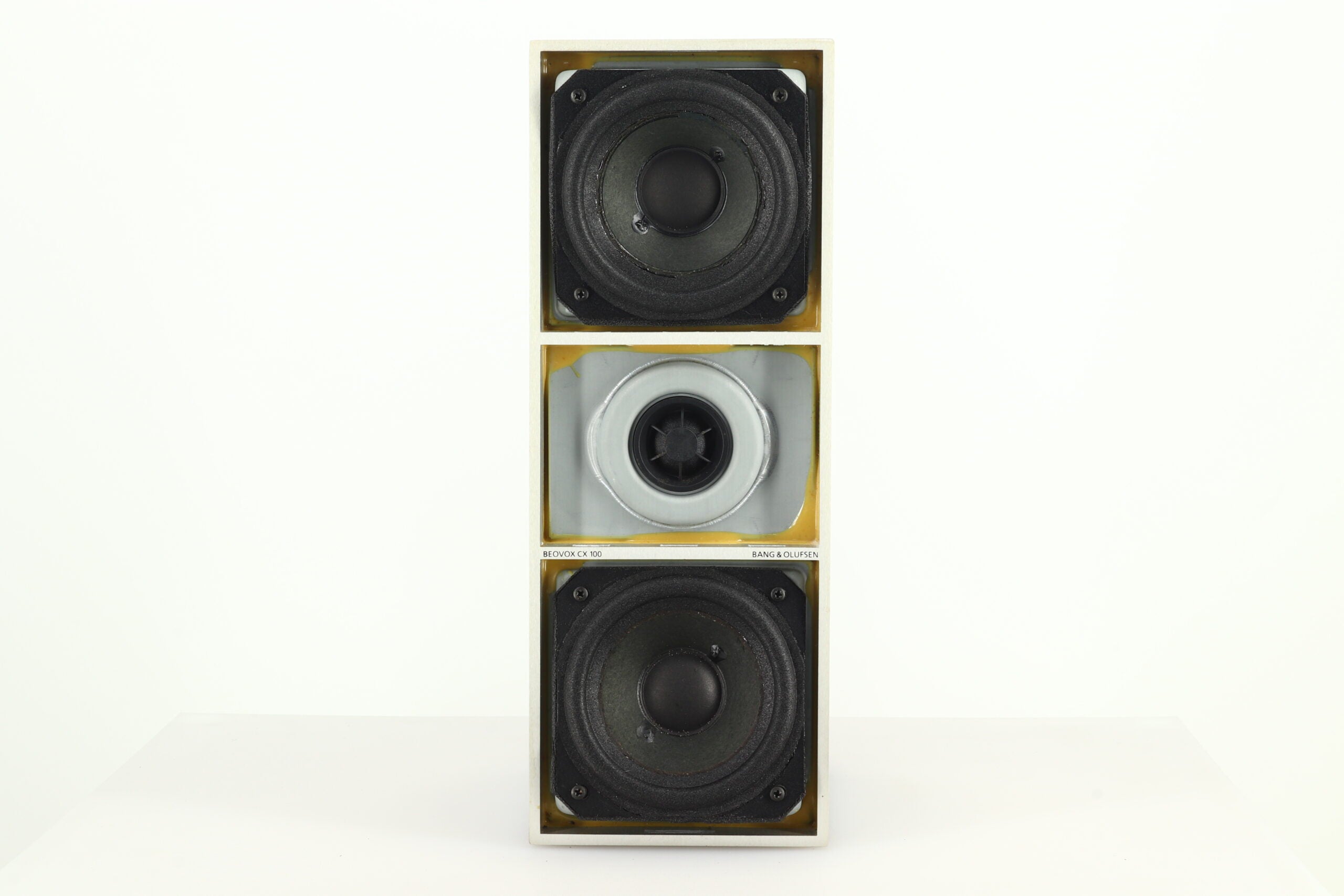 Bang and Olufsen Beovox CX100 Standmount Speakers - Silver