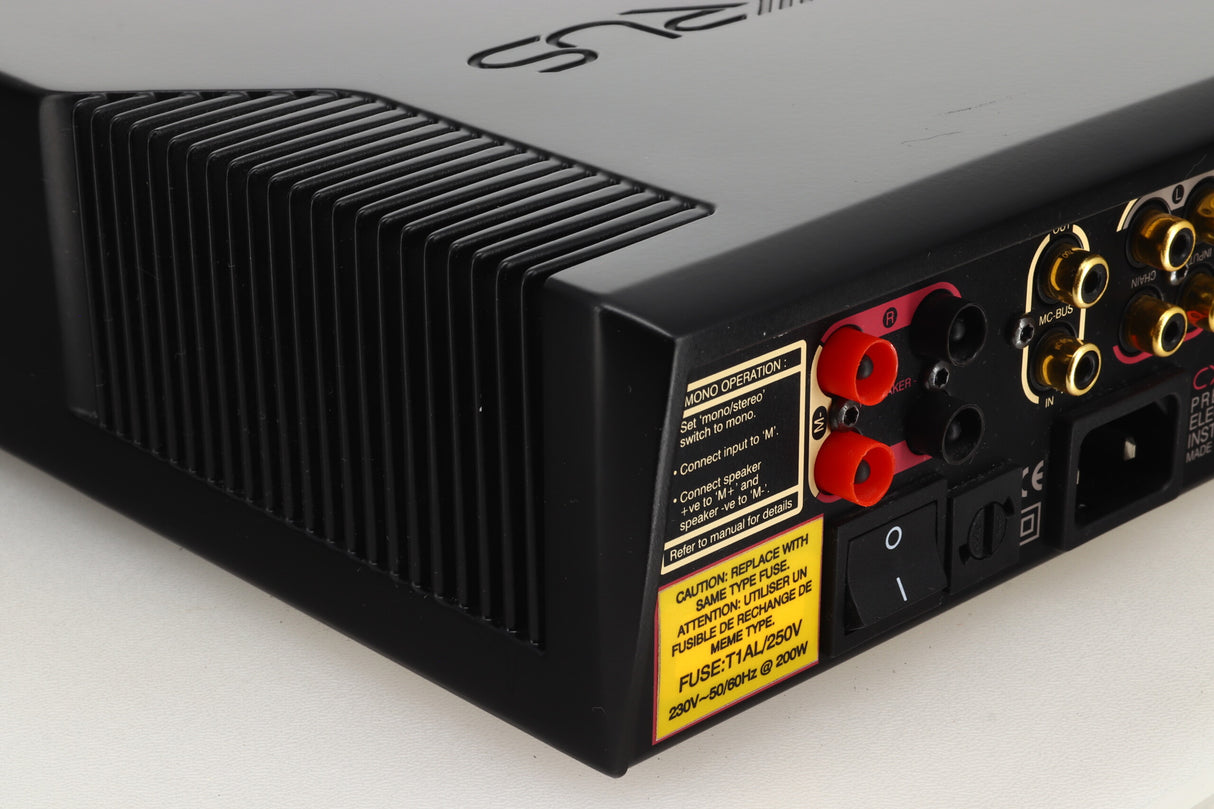 Cyrus SmartPower Power Amplifier - Smooth Black