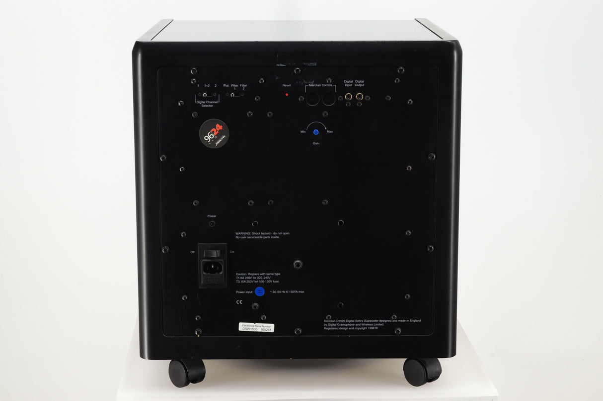 Meridian D1500 Subwoofer - Black