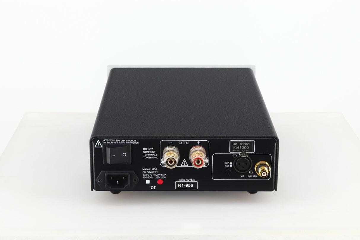 Bel Canto REF1000 Monoblock Power Amplifiers - Silver