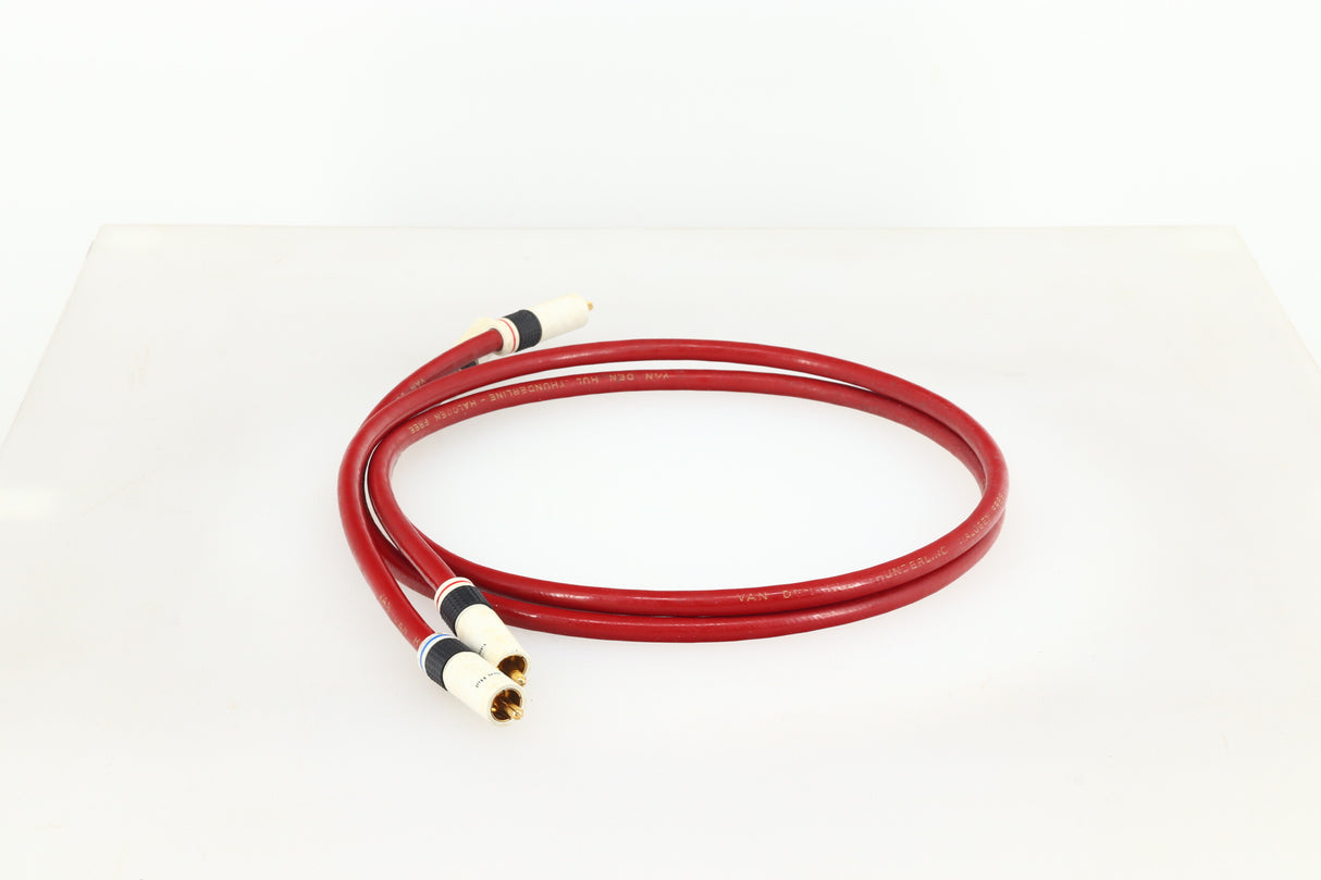 Van den Hul Thunderline Interconnect Cable RCA-RCA 0.8m Pair